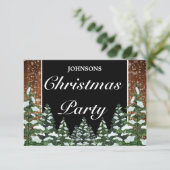 ブラックスノーウッド&フォレストパインクリスマスパーティー 出欠カード (スタンド正面)