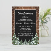 ブラックスノーウッド&フォレストパインクリスマスパーティー 招待状 (スタンド正面)