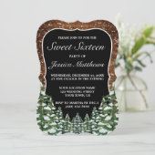 ブラックスノーウッド&フォレストパインスウィート16 招待状 (スタンド正面)