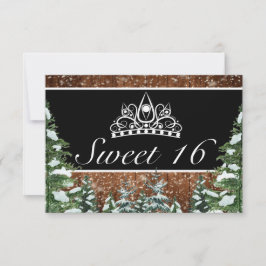 ブラックスノーウッド&フォレストパインティアラスイート16 出欠カード