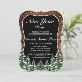 ブラックスノーウッド&フォレストパイン新年パーティー 招待状 (スタンド正面)