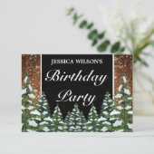 ブラックスノーウッド&フォレストパイン誕生日 出欠カード (スタンド正面)