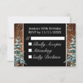 ブラックスノーウッド&フォレストパイン誕生日 出欠カード (裏面)