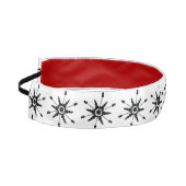 ブラックスノーフレークスウィンタージム アスレチックヘッドバンド (左)