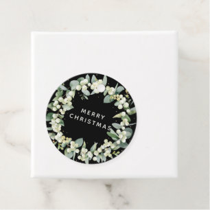 ブラックスノーベリー+ユーカリカスタムメッセージ フェイバータグ