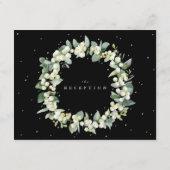 ブラックスノーベリー+ユーカリブーケ披露宴 エンクロージャーカード (裏面)