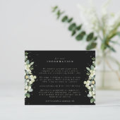 ブラックスノーベリー+ユーカリ結婚ズエッジ情報 エンクロージャーカード (スタンド正面)