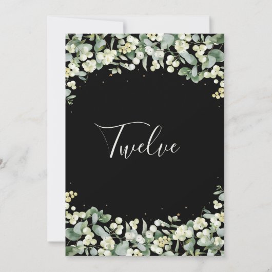 ブラックスノーベリー+ユーカリ テーブルナンバー (正面)