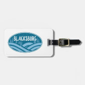 ブラックスバーグバージニアアウトドア ラゲッジタグ (正面横)