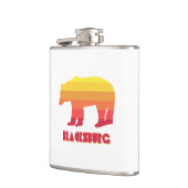 ブラックスバーグバージニアレインボーベア フラスク (左)