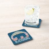 ブラックスバーグバージニアレトロベア コースター (右側)