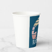 ブラックスバーグバージニアレトロベア 紙コップ (右)