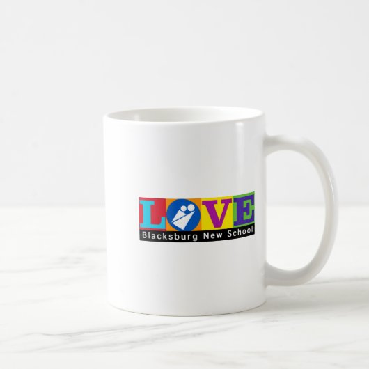 ブラックスバーグ ニュー スクール マーチ アダルト スリム カット コーヒーマグカップ (右)