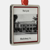 ブラックスバーグ、VA。VAテック、クリスマスオーナメント メタルオーナメント (右)