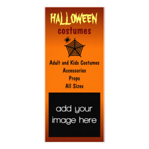 ブラックスパイダーとくもの巣ハロウィーンコスチュームラックカード ラックカード