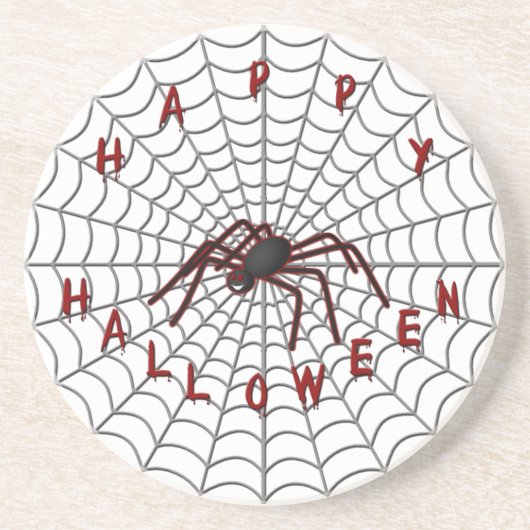 ブラックスパイダーインくもの巣コースター コースター (正面)