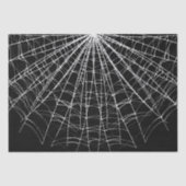 ブラックスパイダーウェブと可愛いモダン幽霊 薄葉紙 (正面)