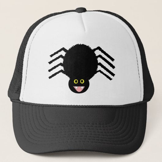 ブラックスパイダーハット キャップ (正面)