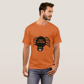 ブラックスパイダーハロウィーン Tシャツ (正面フル)