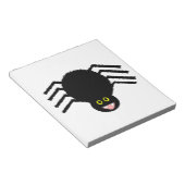 ブラックスパイダーメモ帳 ノートパッド (アングル)