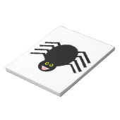 ブラックスパイダーメモ帳 ノートパッド (回転)