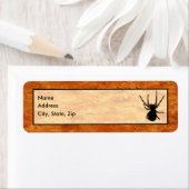 ブラックスパイダー住所 シールテンプレート ラベル (インサイチュ)