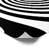 ブラックスパイラル ポスター (角)