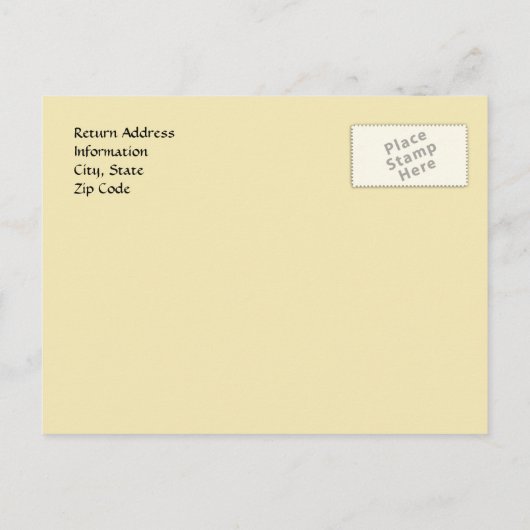 ブラックスパークルスワール卒業発表 インビテーションポストカード (裏面)