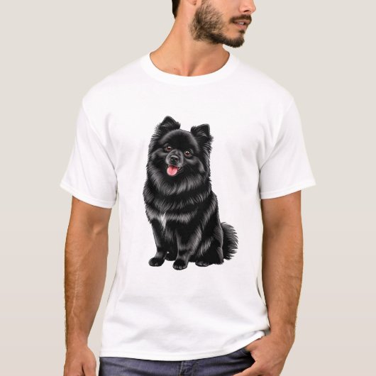 ブラックスピッ日本のツ Tシャツ (正面)