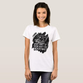 ブラックスプラッシュ面白ねこ名言 Tシャツ (正面フル)