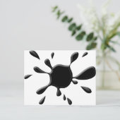 ブラックスプ絵を描ロッジ ポストカード (スタンド正面)