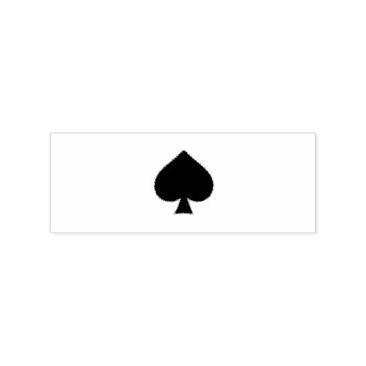 ブラックスペードサンダー_コーブ ラバースタンプ (インプリント)