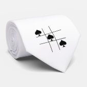 ブラックスペードズティックタックトーサンダーコーブ ネクタイ (ロール)