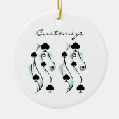 ブラックスペードタトゥースタイルサンダー_コーブ セラミックオーナメント (正面)