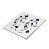 ブラックスペードタトゥースタイルサンダー_コーブ タイル (側面)