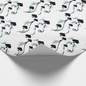 ブラックスペードタトゥースタイルサンダー_コーブ ラッピングペーパー (角)