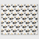 ブラックスペードブロンドクイーンサンダー_コーブ ラッピングペーパー (フラット)