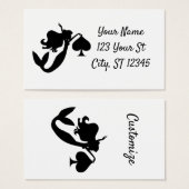 ブラックスペードマーメイドシルエットサンダー_コーブ (正面&裏面)