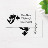 ブラックスペードマーメイドシルエットサンダー_コーブ (デスク)