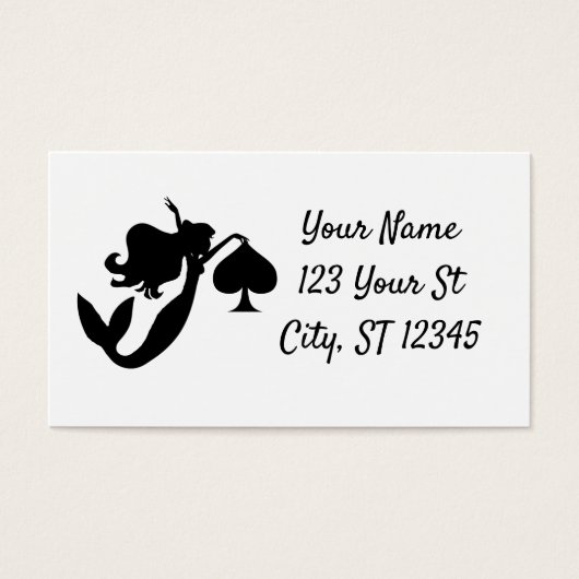 ブラックスペードマーメイドシルエットサンダー_コーブ (正面)