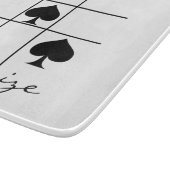 ブラックスペードTic Tac Toe Thunder_Cove カッティングボード (角)
