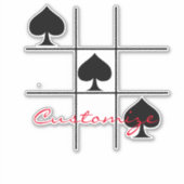 ブラックスペードTic Tac Toe Thunder_Cove シール (正面)