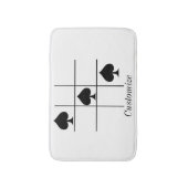 ブラックスペードTic Tac Toe Thunder_Cove バスマット (正面縦)