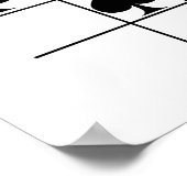 ブラックスペードTic Tac Toe Thunder_Cove ポスター (角)
