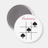 ブラックスペードTic Tac Toe Thunder_Cove マグネット (正面/裏面)