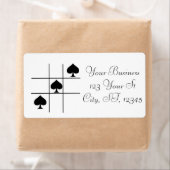 ブラックスペードTic Tac Toe Thunder_Cove ラベル (インサイチュ)