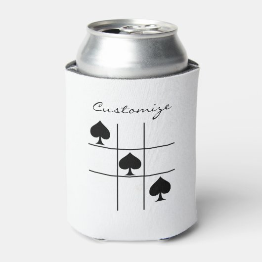 ブラックスペードTic Tac Toe Thunder_Cove 缶クーラー (缶正面)