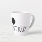 ブラックスポットブックスラテマグ カフェラテマグ (右アングル)