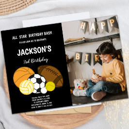 ブラックスポーツ招待状（写真あり） 招待状