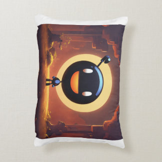 ブラックスマイル：枕 アクセントクッション